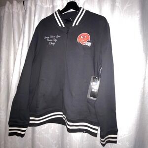 Kansas City Chiefs Stoney Clover Lane 47 Brand Varsity Jacket Men Large 2024 New